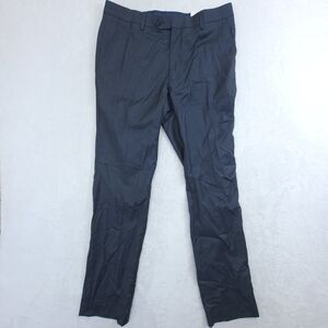 Tommy Hilfiger Mens Modern fit Dress Pants 32 / 32 Medium Grey Solid Stretch